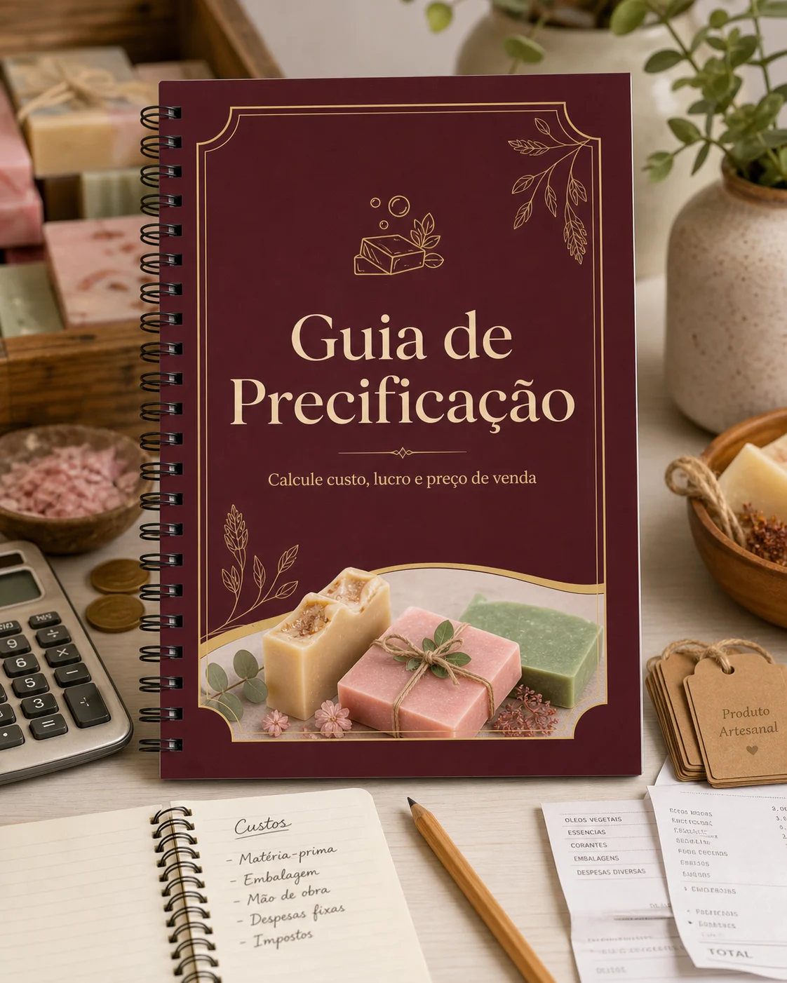 Guia de Precificação para sabonetes artesanais