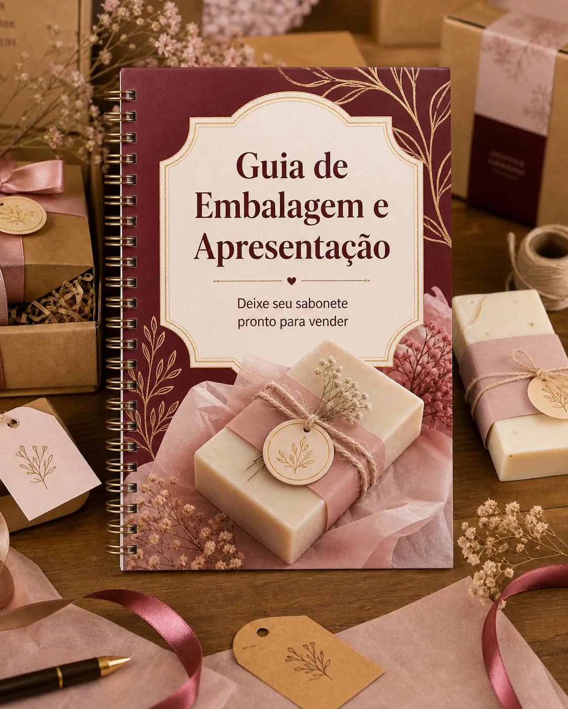 Guia de Embalagem e Apresentação para sabonetes artesanais
