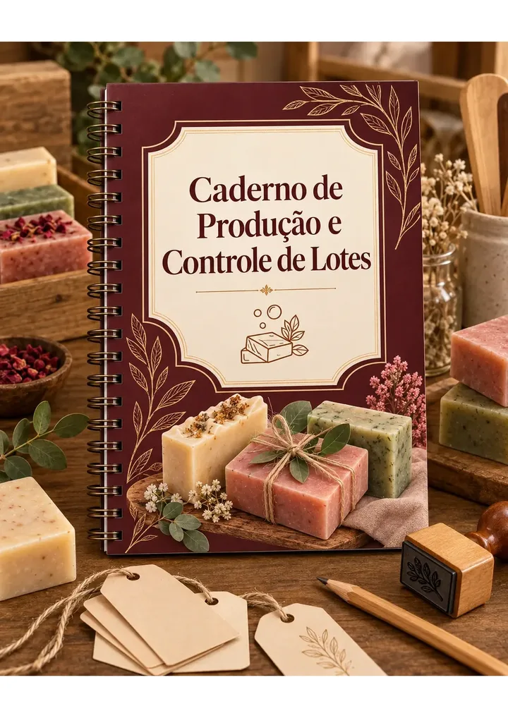 Capa de Caderno de Produção e Controle de Lotes