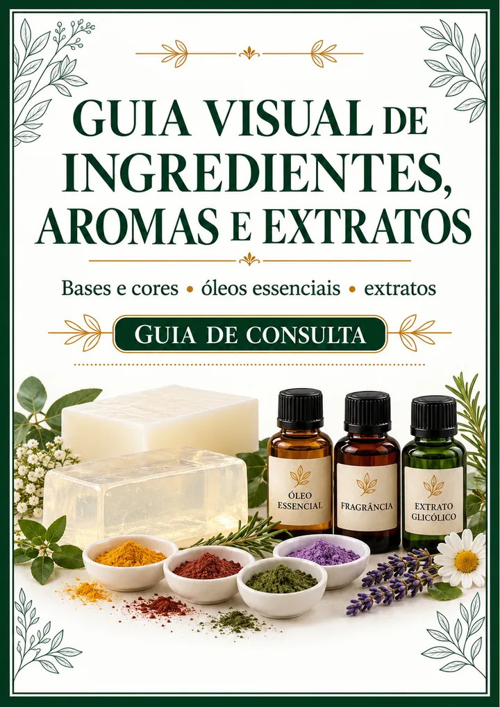 Capa de Guia de Ingredientes, Aromas e Extratos