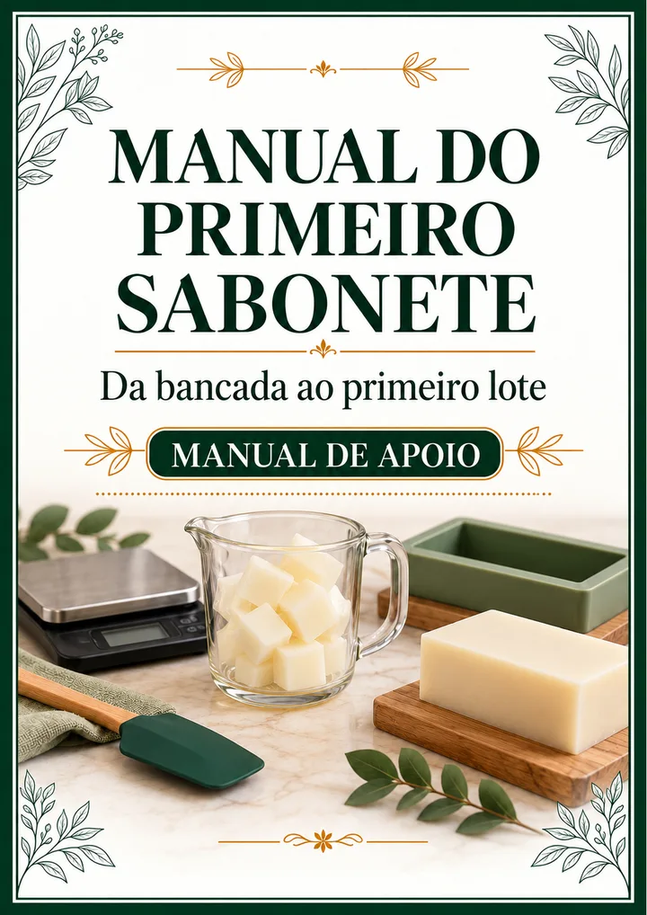 Capa de Manual do Primeiro Sabonete